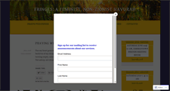 Desktop Screenshot of fringeshavurah.com